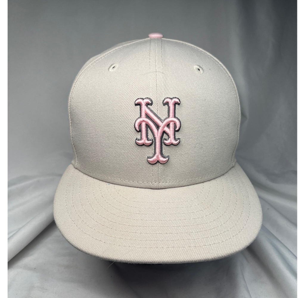 New Era 59FIFTY New York Mets Fitted Hat 7 1/8 2023 Mothers Day Side Patch
